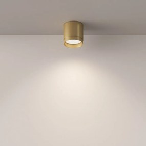 Spot aplicat minimalist design tehnic Polar auriu mat