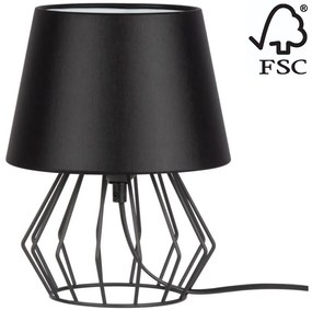 Lampă de masă Spot-Light 7669104 MANGOO 1xE27/40W/230V negru