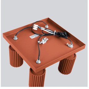 Spot cărămiziu 25x25 cm Gleam – Sollux