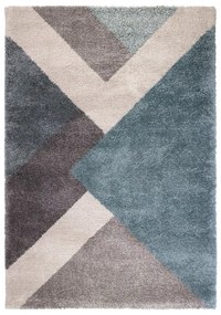 Covor Flair Rugs Zula, 160x230 cm, albastru-gri