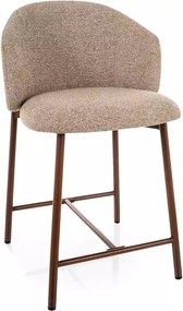 Scaun de bar Osaka H-2 bej 253 / nuc