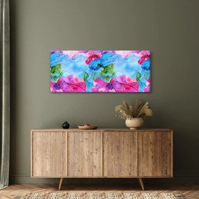 Tablou - Valuri colorate (120x50 cm)