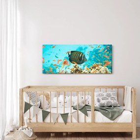 Tablou lumii submarine (120x50 cm)
