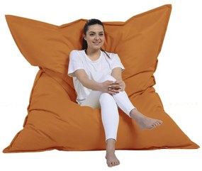 Fotoliu puf pentru grădină Giant Cushion 140x180-Orange Portocale