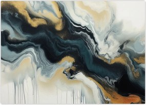 Tablou - Desen marmorat (70x50 cm)