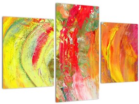 Tablou cu abstracție- pictura (90x60 cm)
