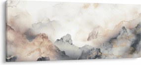 Tablou - Munte abstracție cu textura de marmură (120x50 cm)