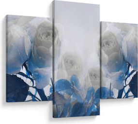 Tablou - Trandafir alb (90x60 cm)