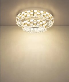 Globo 67396D1 - Plafonieră LED dimabilă LIDIA 55W/230V 2700-6000K Ø 61 cm + telecomandă