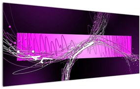 Tablou abstract (120x50 cm)