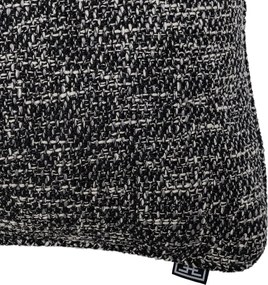 Perna decorativa LUX Square L, cambon negru 115590 HZ