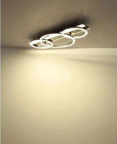 Globo 67382-40 - Plafonieră LED NORBERTO LED/40W/230V 4000K 30x62,2 cm