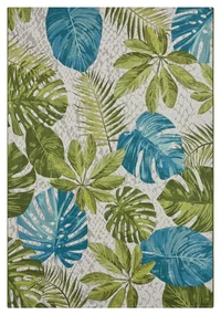 Covor de exterior verde/turcoaz 200x285 cm Flair – Hanse Home