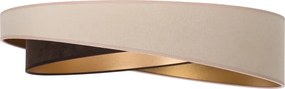 BRILAGI-LED Plafonieră VELVET TWIST LED/24W/230V 4000K Ø 55 cm bej/maro/auriu