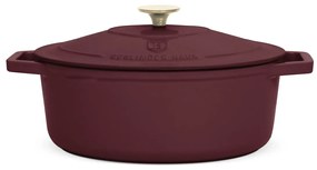 BerlingerHaus Tigaie din fontă cu capac Leonardo 30 cm, 4HOME