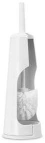 Perie pentru toaletа Brabantia ReNew 107892, 42 cm, Design discret, Alb