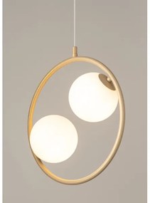 Lustră pe cablu AQUA 2xG9/12W/230V auriu