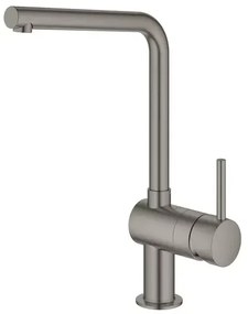Baterie bucatarie Grohe Minta antracit periat Hard Graphite