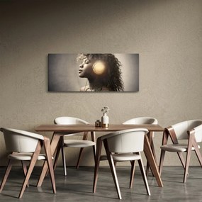 Tablou - Puterea muzicii (120x50 cm)