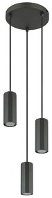 Lustra suspendata stil minimalist JAMES 3L gri