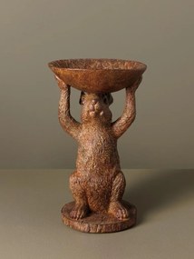 Bol decorativ, din polirasina, Squirrel
