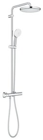 Coloana de dus cu termostat Grohe Tempesta 250 finisaj crom lucios