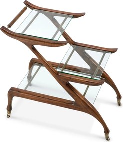 Gheridon, Masuta cu roti design LUX Manzo