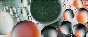 Tablou abstract - buline (120x50 cm)