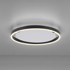 Leuchten Direkt 15391-13 - LED plafonieră RITUS 20W/230V negru dimabil