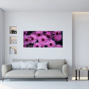 Tablou cu florile roz (120x50 cm), în 40 de alte dimensiuni noi