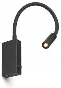 Veioză LED flexibilă de perete RED-Design Rendl-R12945 EKE LED/3W/230V negru