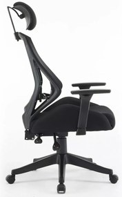 Scaun de birou Q406M material negru