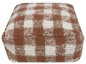 Puf de copii maro Vichy Toffee – Lorena Canals