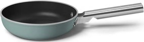 Tigaie SMEG FPF2002EGM, 1,5 l, Ø20 cm, Acoperire ceramica antiaderenta, Pana la 250°C, Fara PFAS, Inductie, Verde smarald