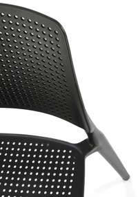 Scaun din plastic K514 negru