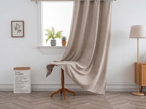 Perdea TAVIO 140x250 cm, bej deschis Agatat: Rejansa