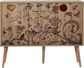 Comoda MEGA-731, stejar sonoma, PAL melaminat, 120x36x90 cm