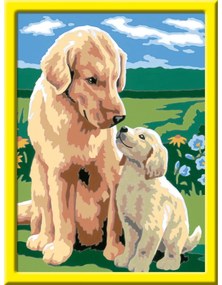 PICTURA PE NUMERE - CATEL CU PUI - RAVENSBURGER (RVSPBN20048)