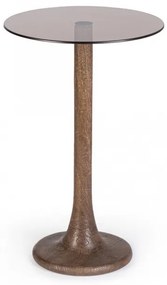 Masuta de cafea maro din lemn de Mango, ∅ 35 cm, Aberdeen Bizzotto