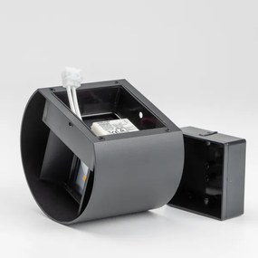 Aplică LED de exterior Brilagi RONDO LED/6W/230V IP54