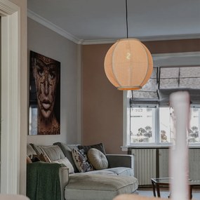 Lampă suspendată orientală naturală 46 cm - Rob