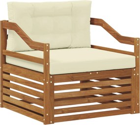 vidaXL Set de canapele de exterior Lemn Solid de Acacia natural