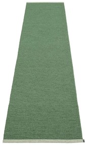 Covor tip traversă pentru interior și exterior verde 70x300 cm Mono Leaf Oregano – Pappelina