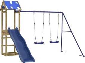 vidaXL Set de joacă pentru exterior, lemn de pin impregnat