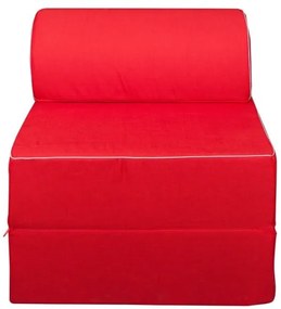 Fotoliu Extensibil Essentia, Rosu 20 x 70 x 196 Cm