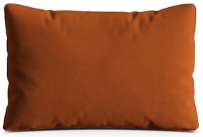 Pernă pentru canapea teracotă cu tapițerie din catifea Kemi – Cosmopolitan Design