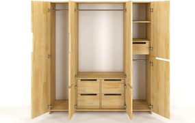 Dulap lemn masiv TerraCraft, 170 × 60 × 180 cm