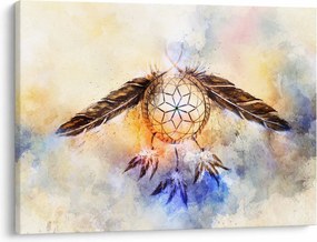 Tablou - Captator de vise cu pene (70x50 cm)