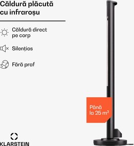 Blumfeldt Heat Guru 3000, încălzitor radiant pentru exterior și interior, 3000 W, 3 niveluri de încălzire, telecomandă