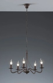 Lustră bronz din metal ø 55 cm Country – Reality